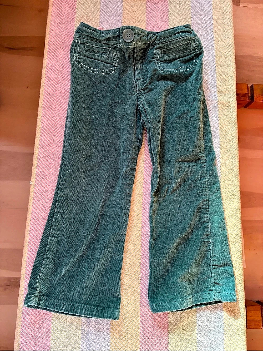 greendog Girls Floral Pants Size 3T